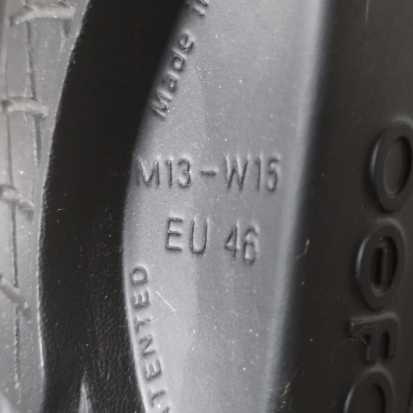 OOFOS Ooahh Black Slide Sandals Unisex Men's 13 Women's 15 - Picture 4 of 4